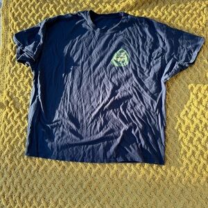 Luke Combs Fish Your Waters T-Shirt Country Music Concert Blue Fishing Size 2XL